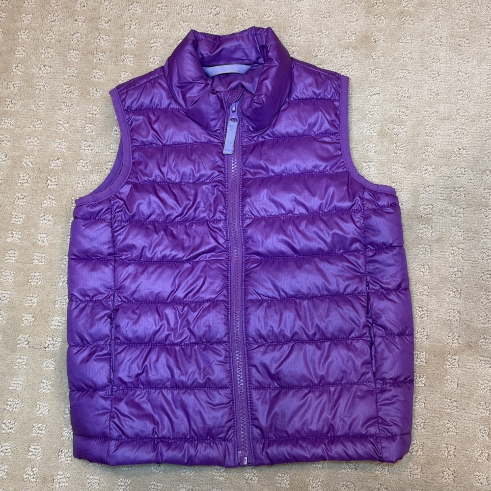 Primary Kids Lightweight Purple Vest size: 5